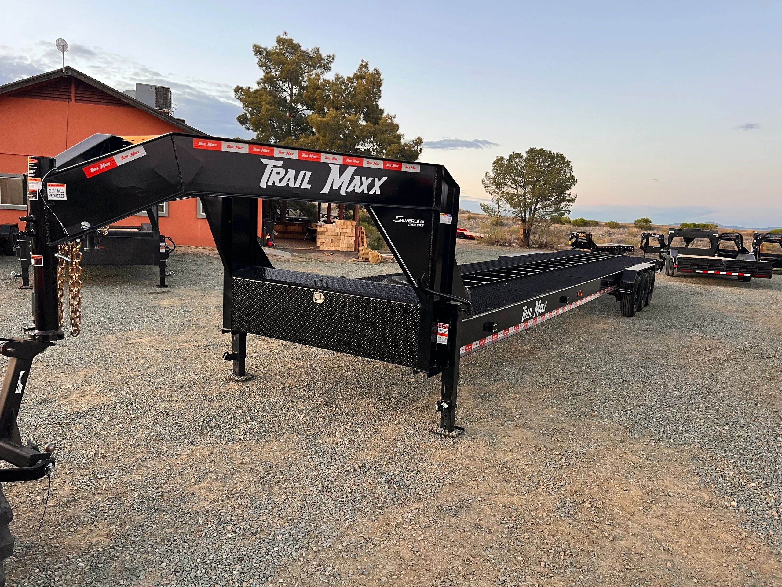Trailmaxx 44' Gooseneck 3-Car Hauler